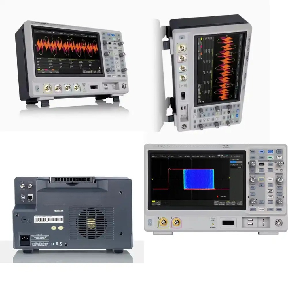 Digital Storage Oscilloscope 100Mhz - جهاز راسم ذبذبات رقمي رباعي القنوات