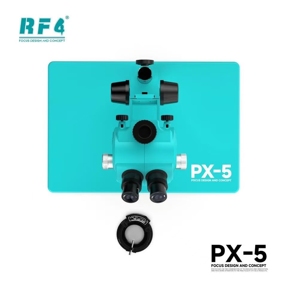 Stereo Trinocular Microscope Pcb - مجهر ستيريو ثلاثي العدسات RF4 بتكبير