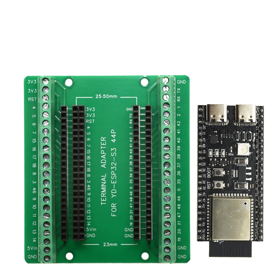 Esp32 S3 Development Board Lot - لوحة تطوير ESP32-S3 مع مجموعة محول