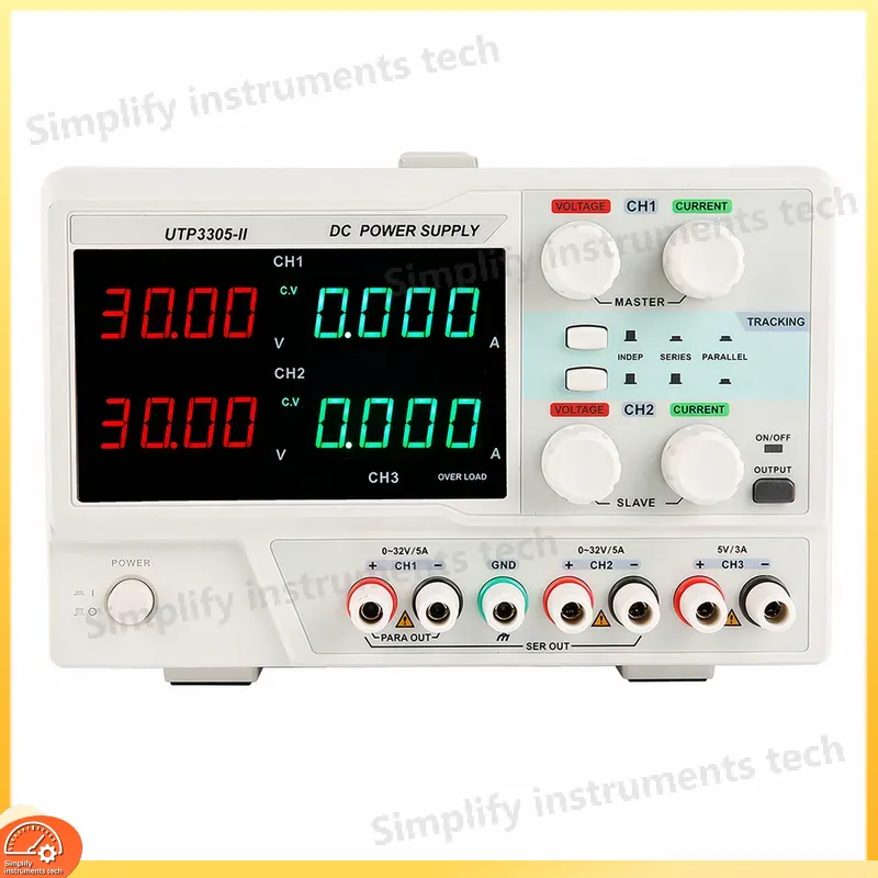 Linear Lab Power Supply Adjustable - مصدر طاقة تيار مستمر عالي الدقة
