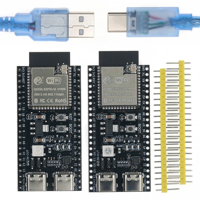 Esp32 S3 Development Board Lot - لوحات تطوير ESP32 S3 مع مجموعة