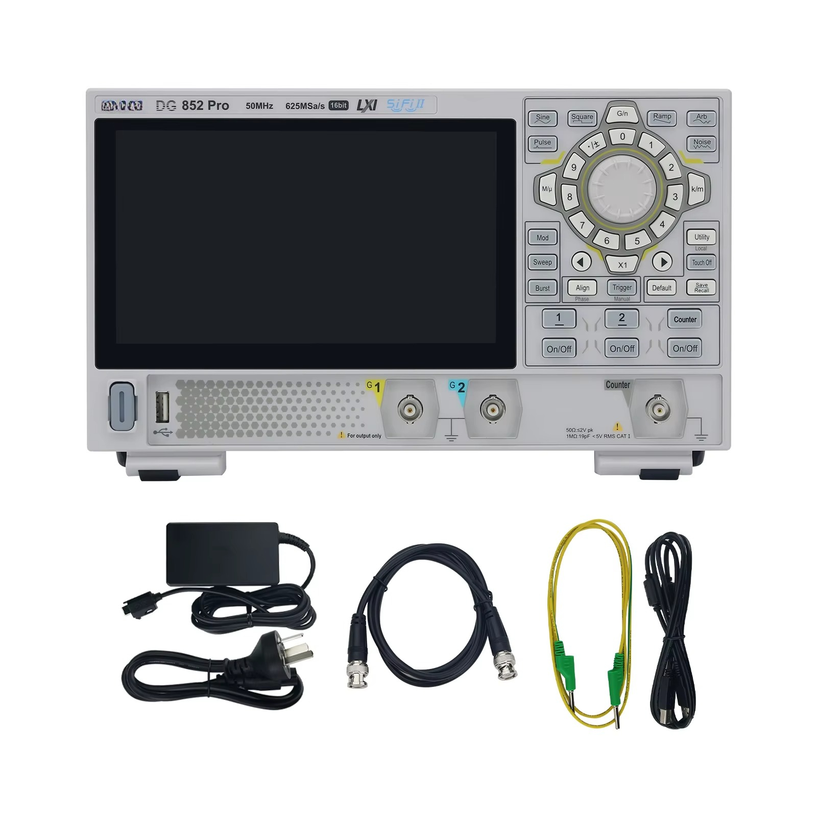 Function Arbitrary Waveform Generator - جهاز توليد الموجات العشوائية ثنائي القناة