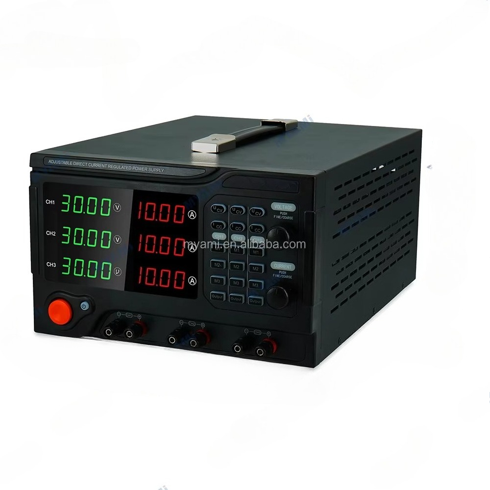 Programmable Dc Power Supply 30V 10A - مزود طاقة تيار مستمر ثنائي القناة