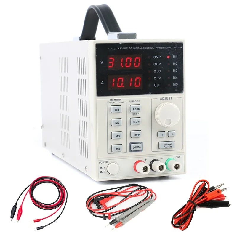 Programmable Dc Power Supply 30V 10A - مزود طاقة رقمي قابل للبرمجة والتعديل