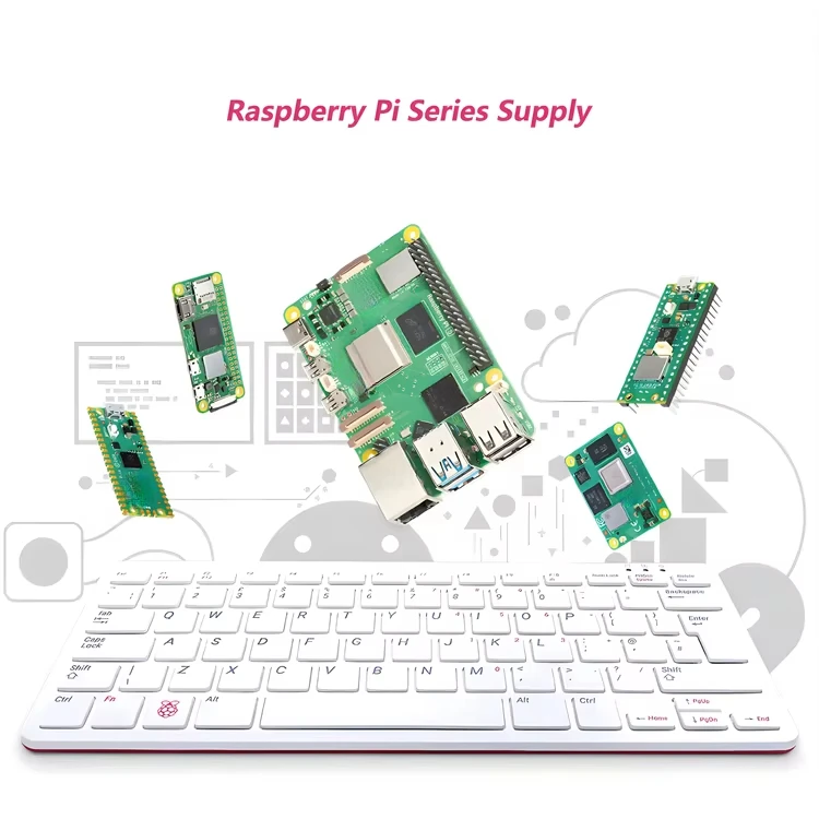 Raspberry Pi 5 8Gb Kit - بائع ذهبي: لوحة تطوير راسبيري باي