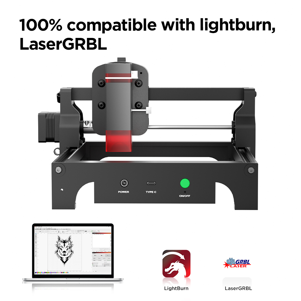 Mini Laser Engraver Cnc Router - 5.5 واط قاطع النقش بالليزر الصغير