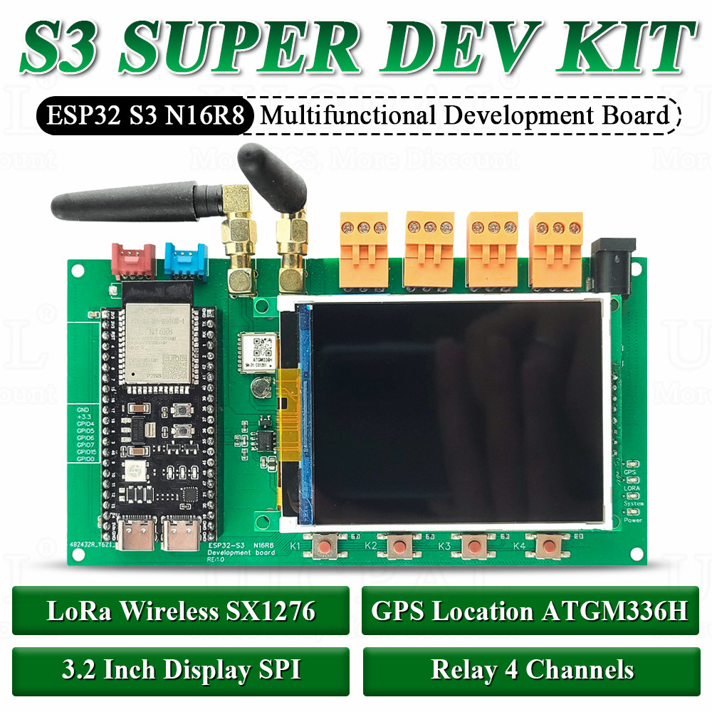Esp32 S3 Development Board Lot - مجموعة لوحة تطوير ESP32 S3 مع
