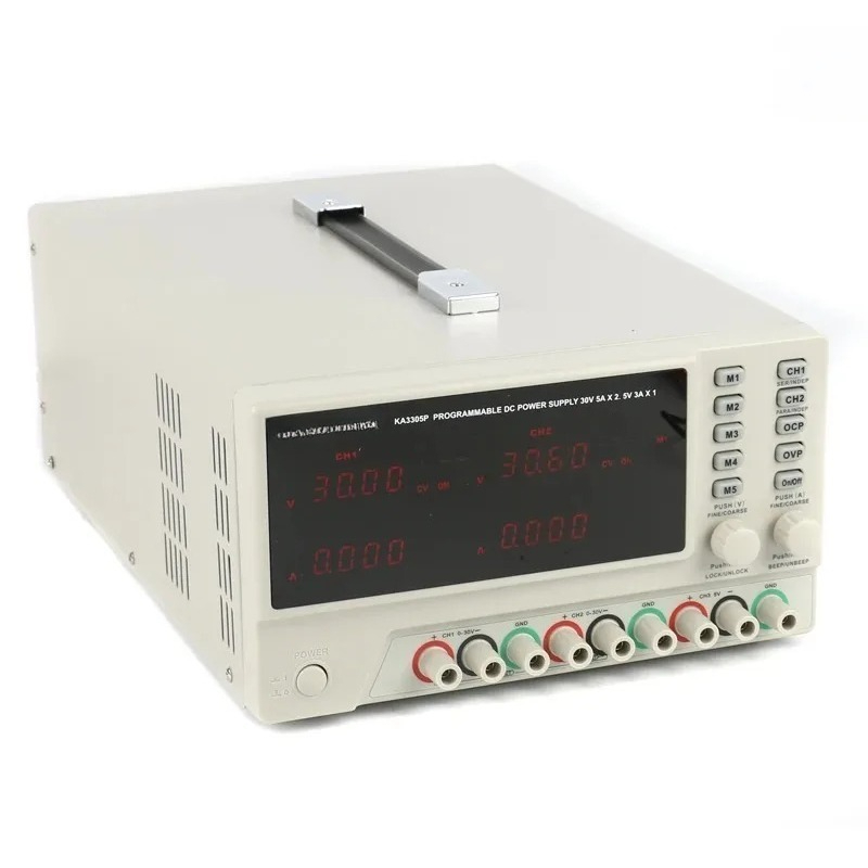 Linear Lab Power Supply Adjustable - مصدر طاقة رقمي ثلاثي خطي قابل