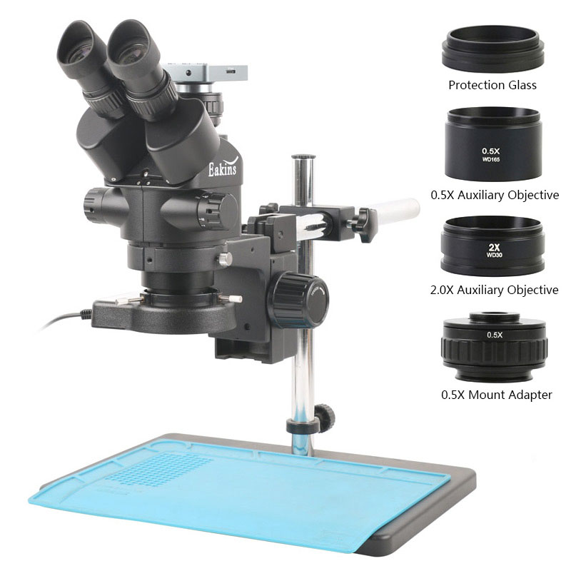 Stereo Trinocular Microscope Pcb - مجموعة مجهر ثلاثي العين ستيريو من