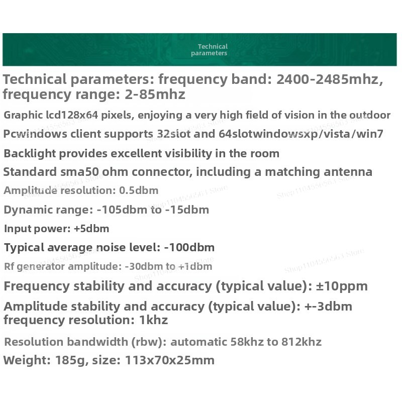 Signal Generator Spectrum Analyzer - مولد إشارة RF Explorer المحمول RFE6GEN