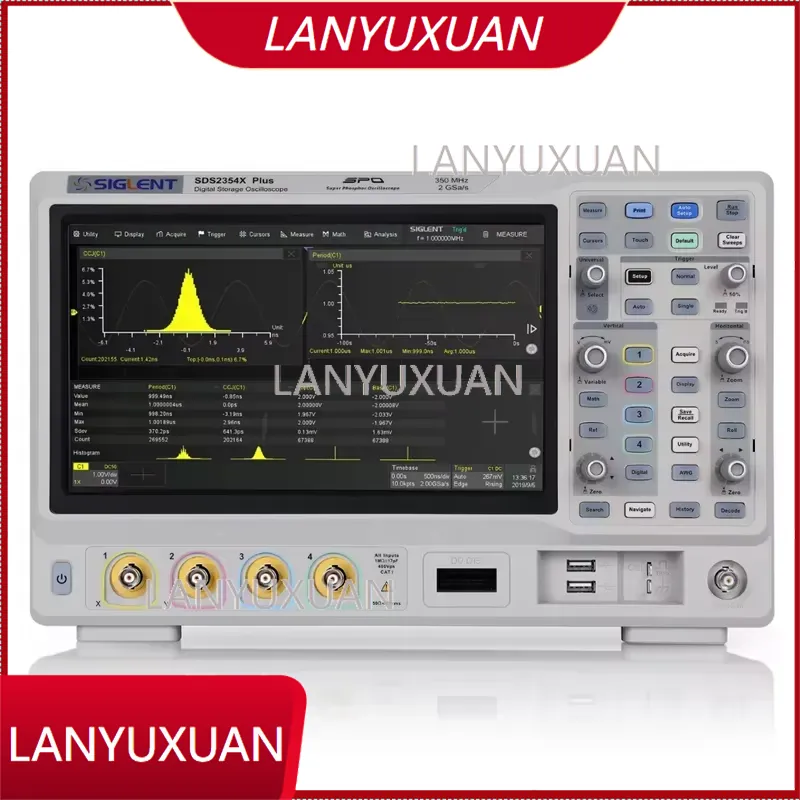 Digital Storage Oscilloscope 100Mhz - أجهزة راسمات الذبذبات الرقمية SDS2104XPLUS/SDS2204XPLUS/SDS2354XPLUS/SDS2504XPLUS بعرض