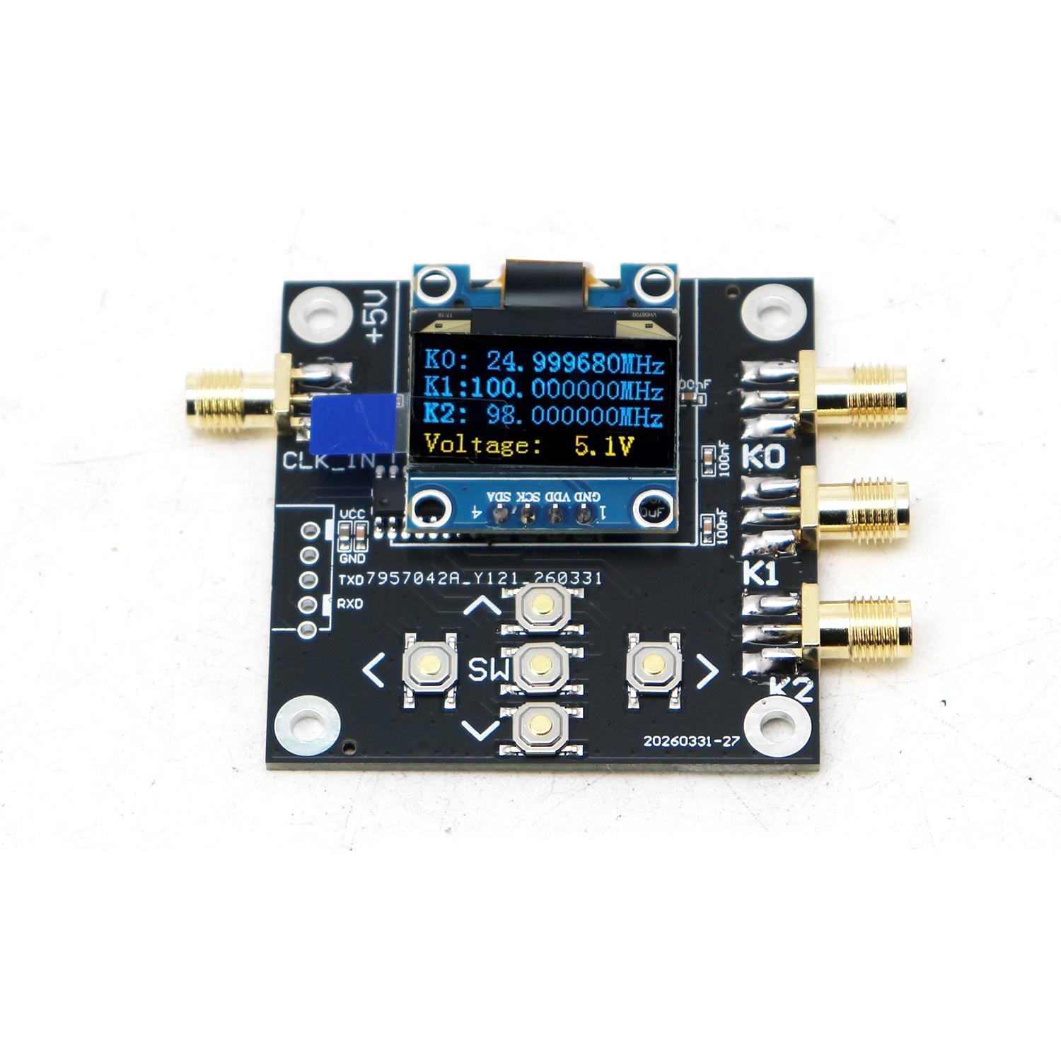 Signal Generator Spectrum Analyzer - مولد إشارة الساعة القابل للبرمجة SI5351