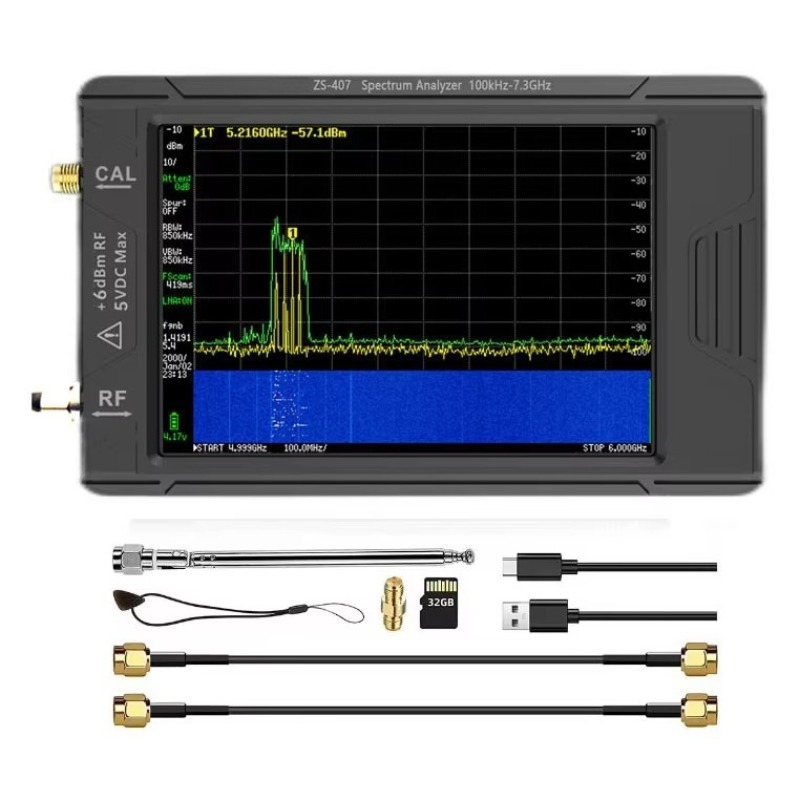 محلل طيف محمول ZS-406/ZS-407 ب - مراجعة Signal Generator Spectrum Analyzer وسعره