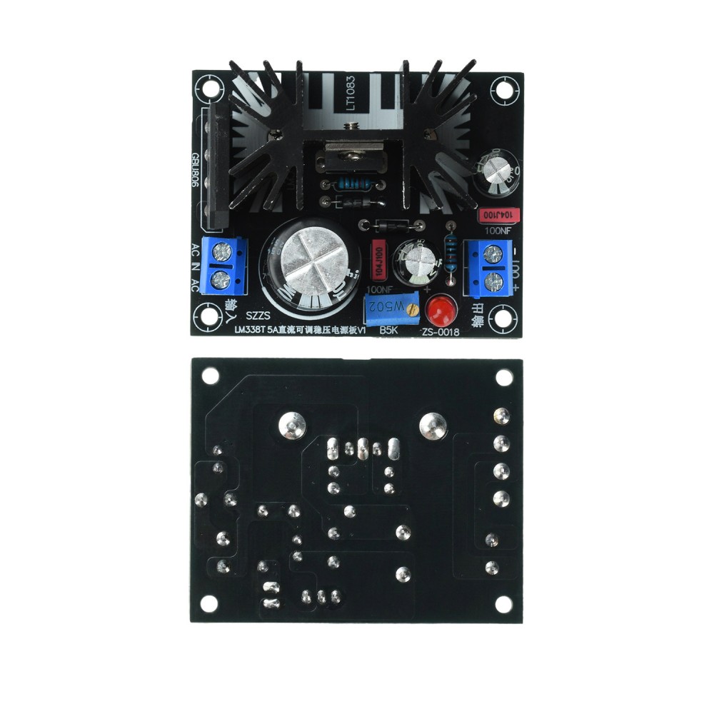 وحدة تنظيم الجهد الخطي القابلة - مراجعة Linear Lab Power Supply Adjustable وسعره