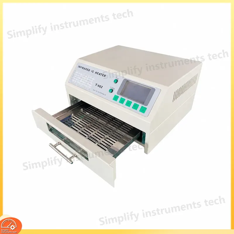 فرن إعادة تدفق T962 بجهد 110 ف - مراجعة Reflow Oven Pcb T962 وسعره