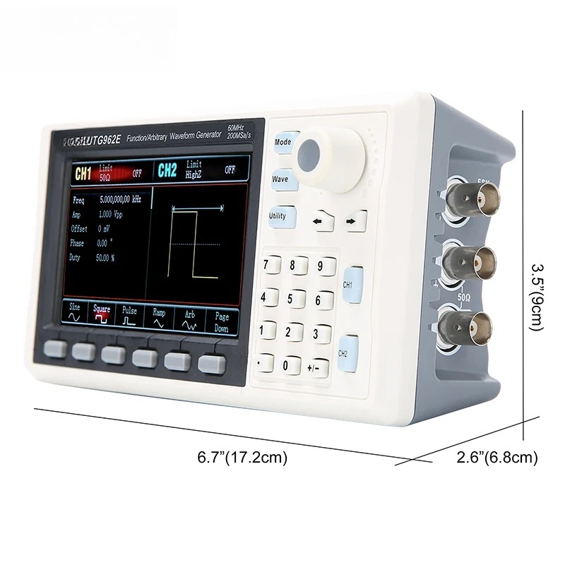 مولد إشارات وظيفي UTG932E UTG9 - مراجعة Function Arbitrary Waveform Generator وسعره