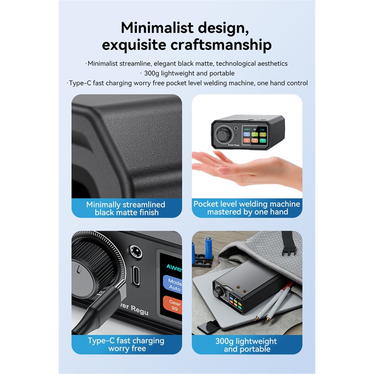 آلة لحام محمولة INABEZ UK3 للب - مراجعة Spot Welder 18650 Battery Pack وسعره