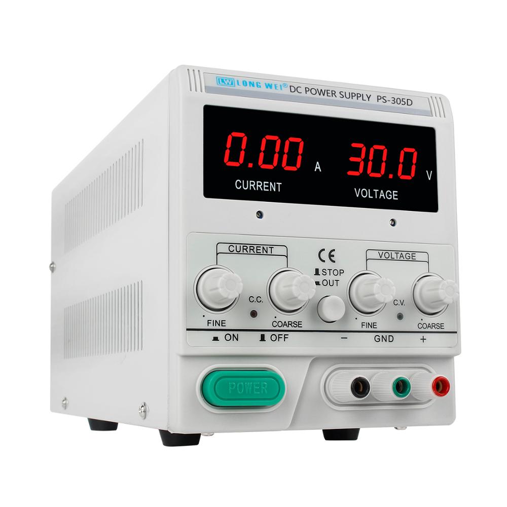 مصدر طاقة تيار مستمر خطي قابل  - مراجعة Linear Lab Power Supply Adjustable وسعره