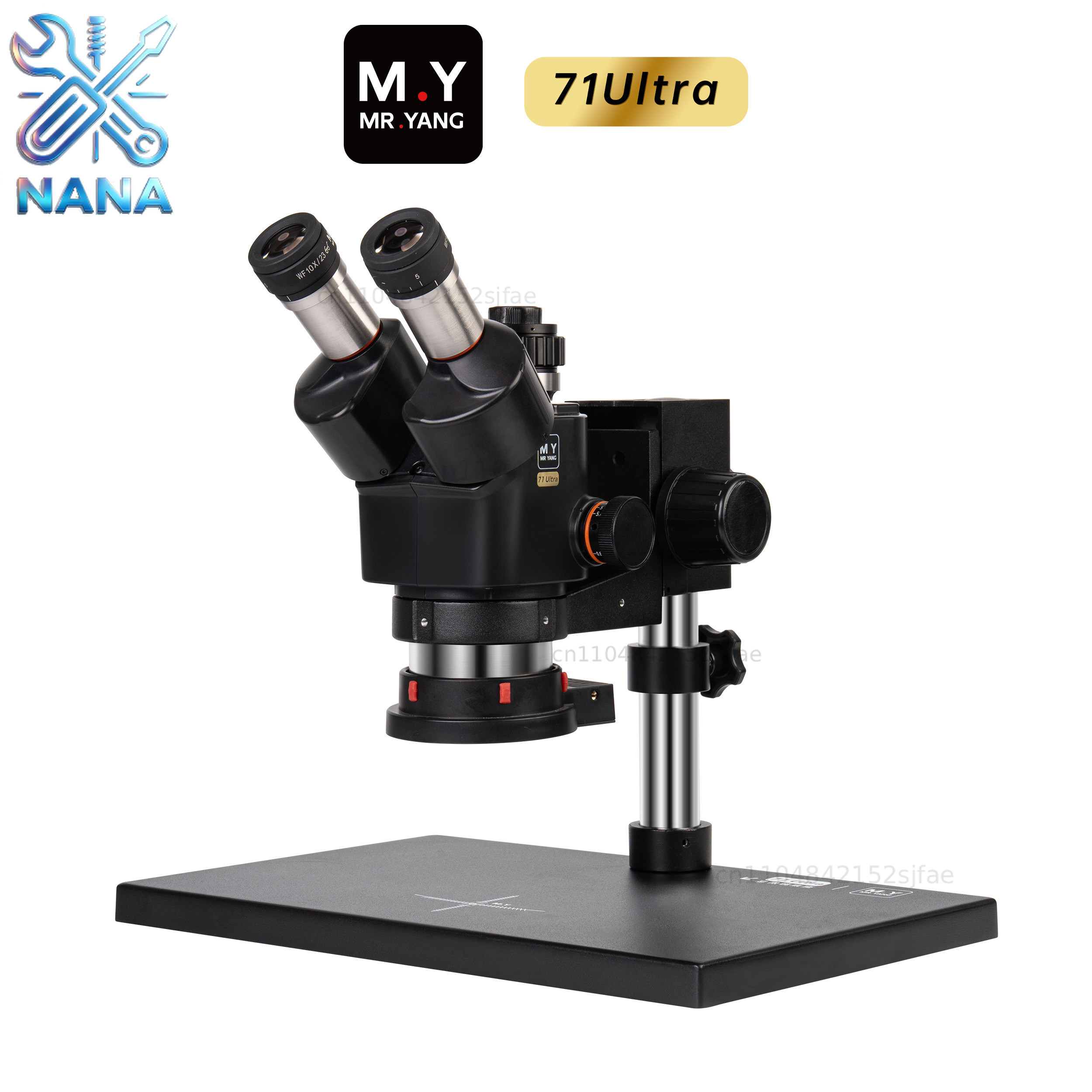مجهر ثلاثي العينية YCS MR.YANG - مراجعة Stereo Trinocular Microscope Pcb وسعره