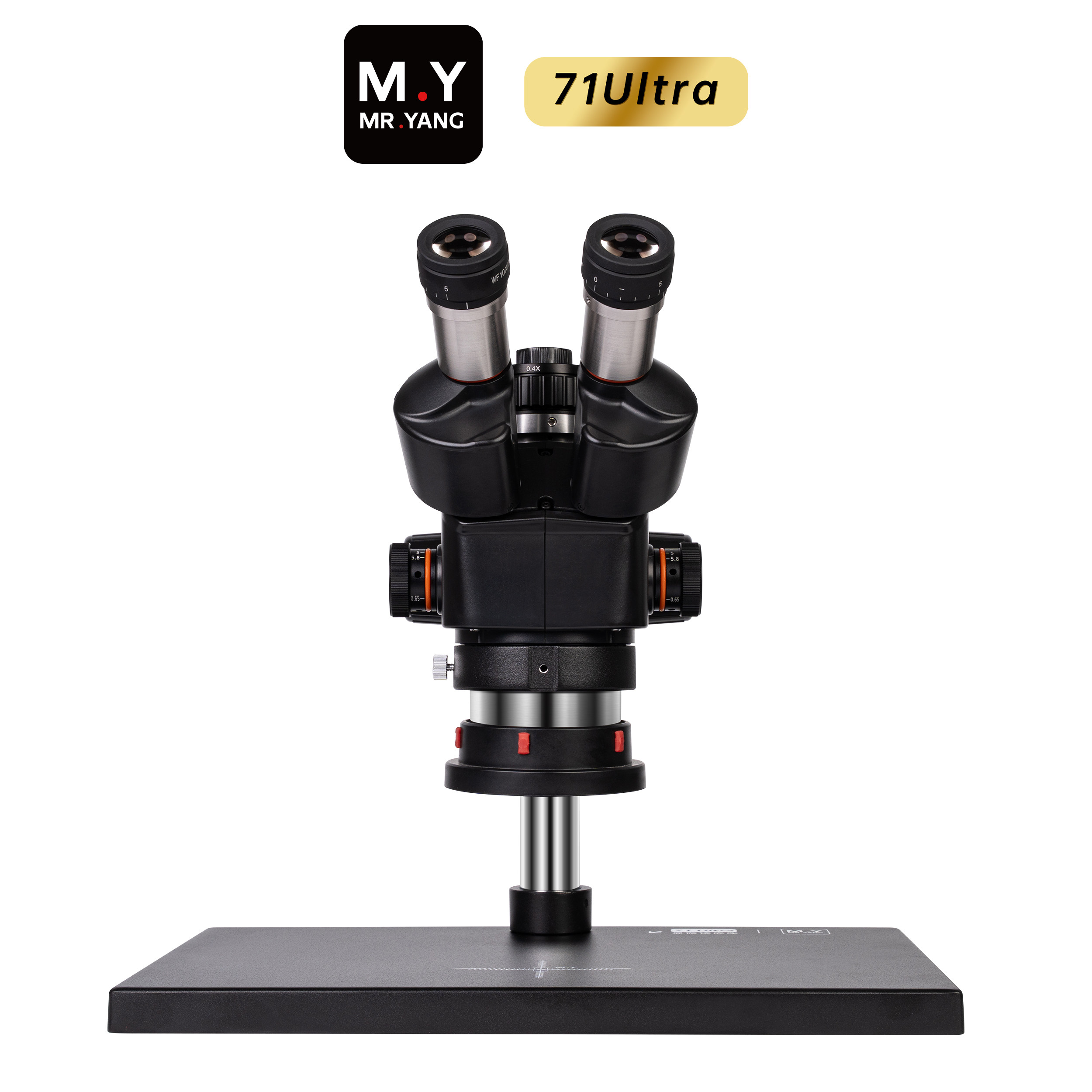 مجهر ثلاثي العينية YCS MR.YANG - مراجعة Stereo Trinocular Microscope Pcb وسعره