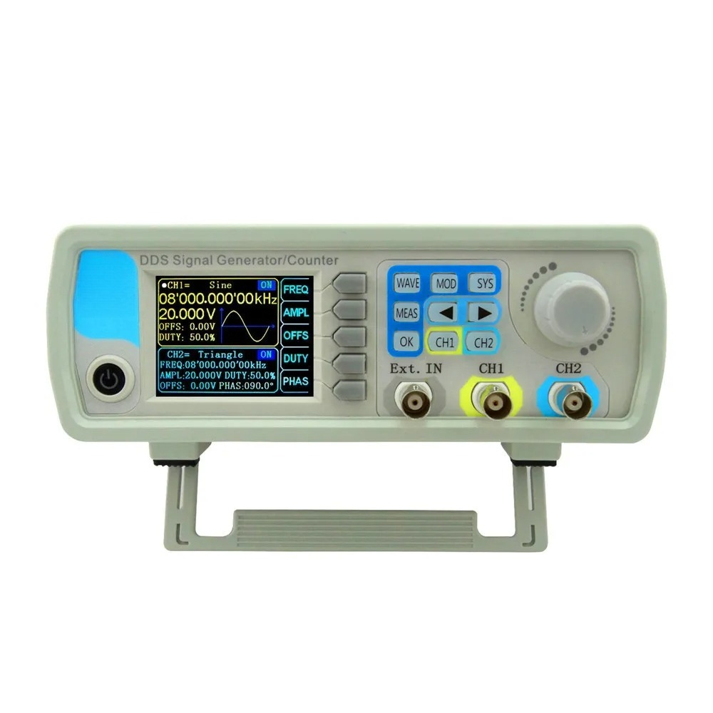 JDS6600 سلسلة 15/30/40/50MHZ م - مراجعة Function Arbitrary Waveform Generator وسعره