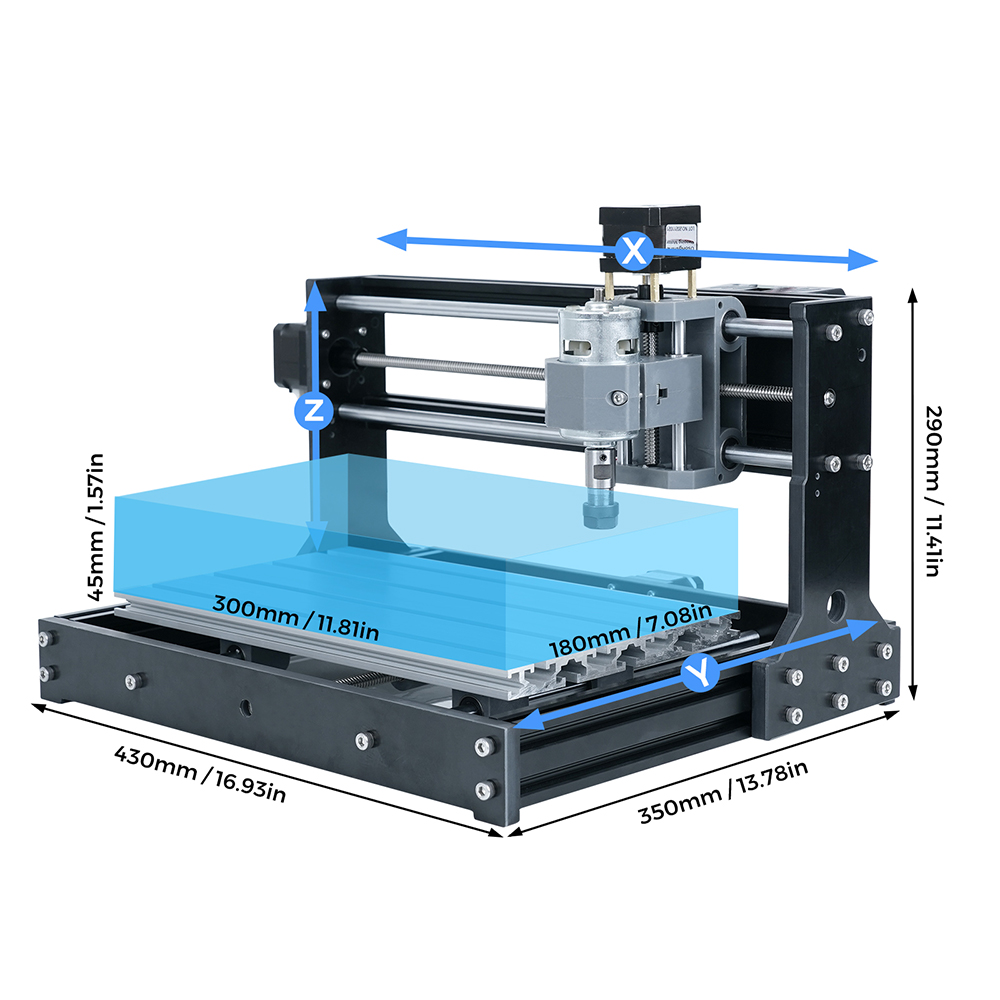 TWOTREES CNC 3018 جهاز توجيه خ - مراجعة Mini Laser Engraver Cnc Router وسعره