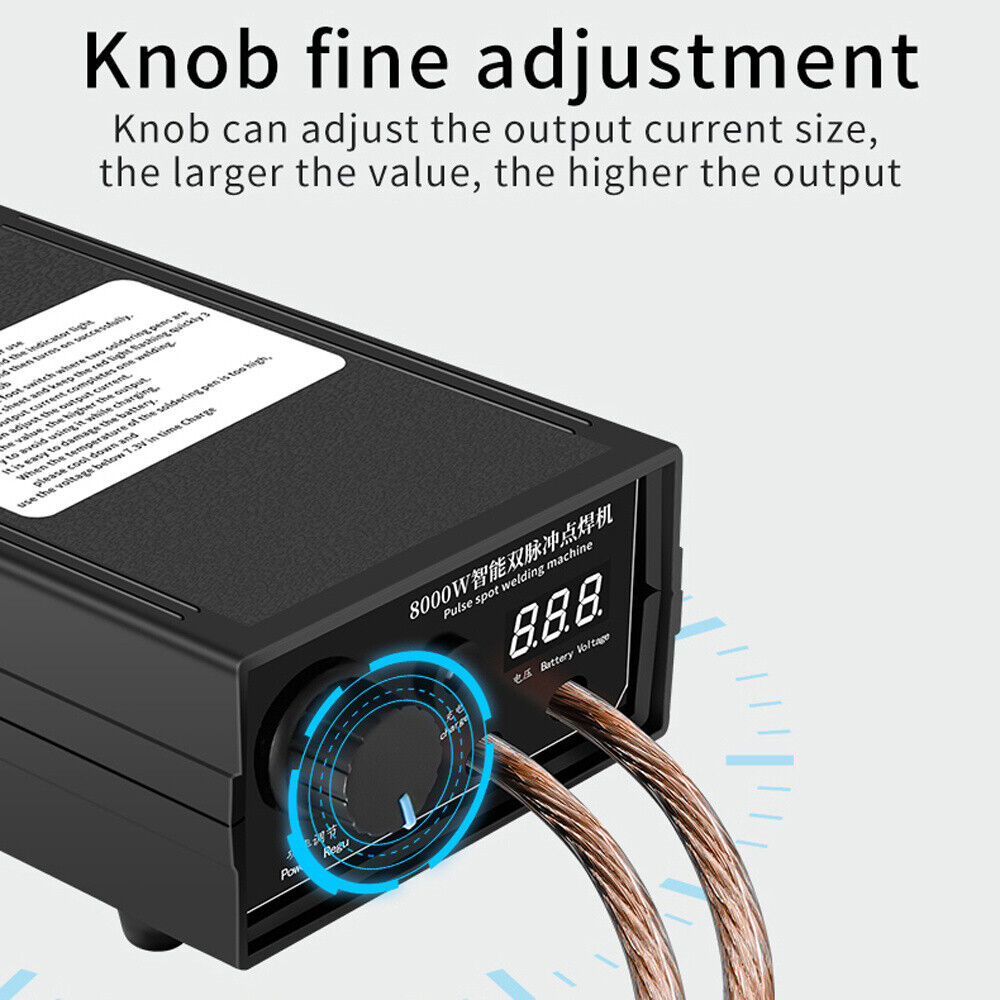 8000 واط مجموعة لحام البقعة ال - مراجعة Spot Welder 18650 Battery Pack وسعره