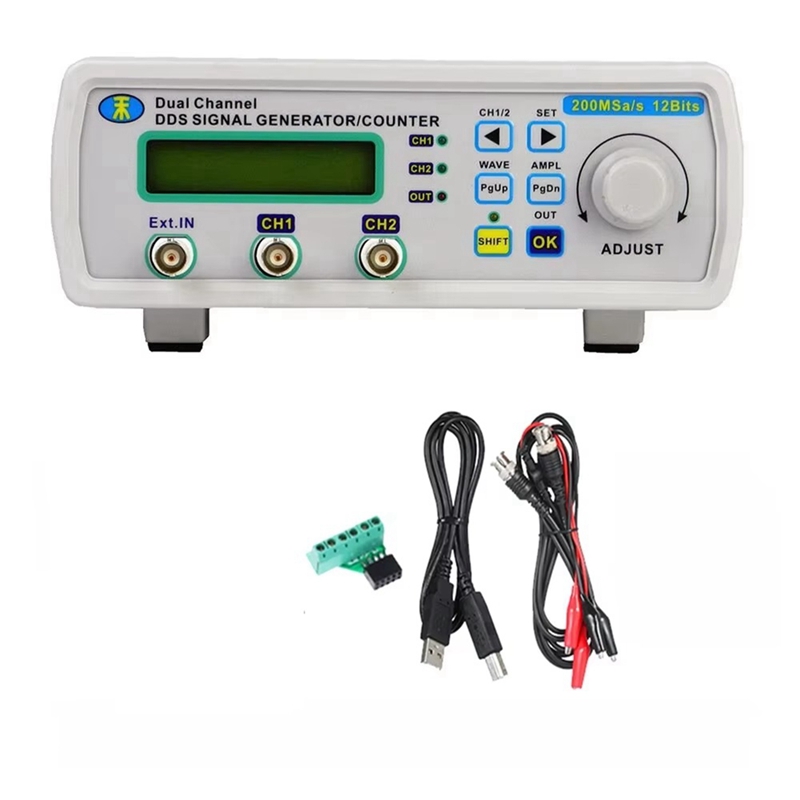 MHS5200A الرقمية DDS وظيفة إشا - مراجعة Function Arbitrary Waveform Generator وسعره