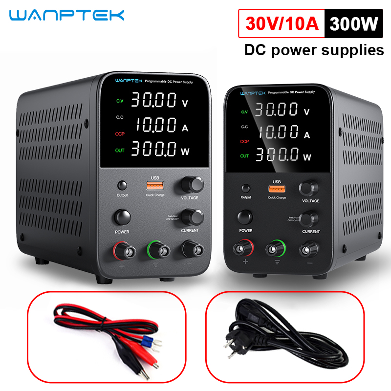 Wanptek قابل للبرمجة تيار مستم - مراجعة Programmable Dc Power Supply 30V 10A وسعره