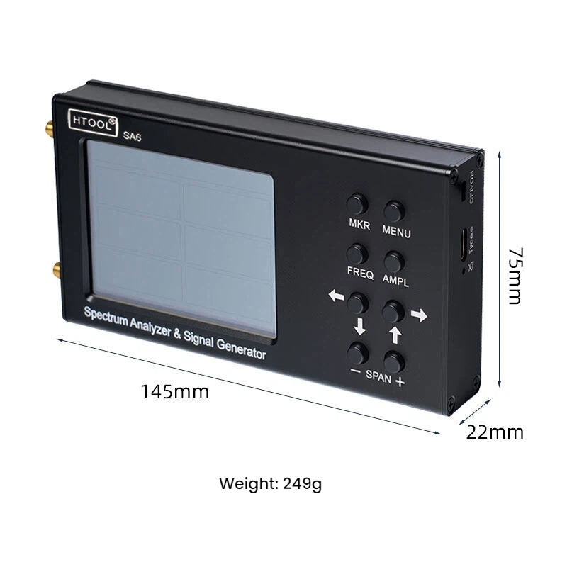 محلل طيف محمول باليد 35 ميجاهر - مراجعة Signal Generator Spectrum Analyzer وسعره