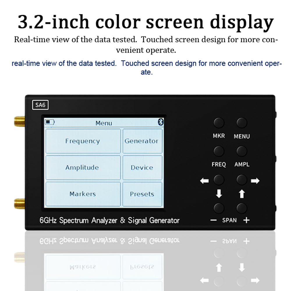 محلل طيف محمول باليد 35 ميجاهر - مراجعة Signal Generator Spectrum Analyzer وسعره