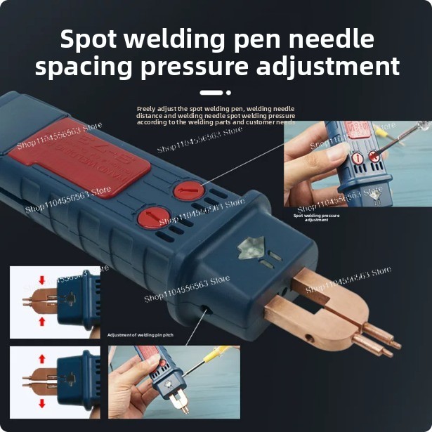 قلم لحام نقطي متكامل 73B مع مف - مراجعة Spot Welder 18650 Battery Pack وسعره