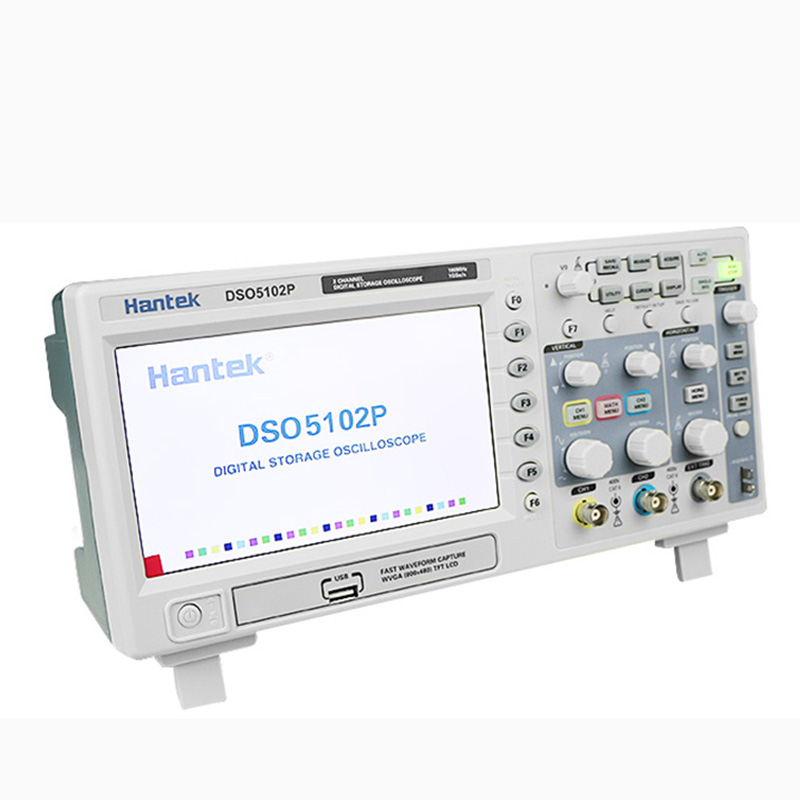 Spedizione ücretsiz Hantek DSO - مراجعة Digital Storage Oscilloscope 100Mhz وسعره