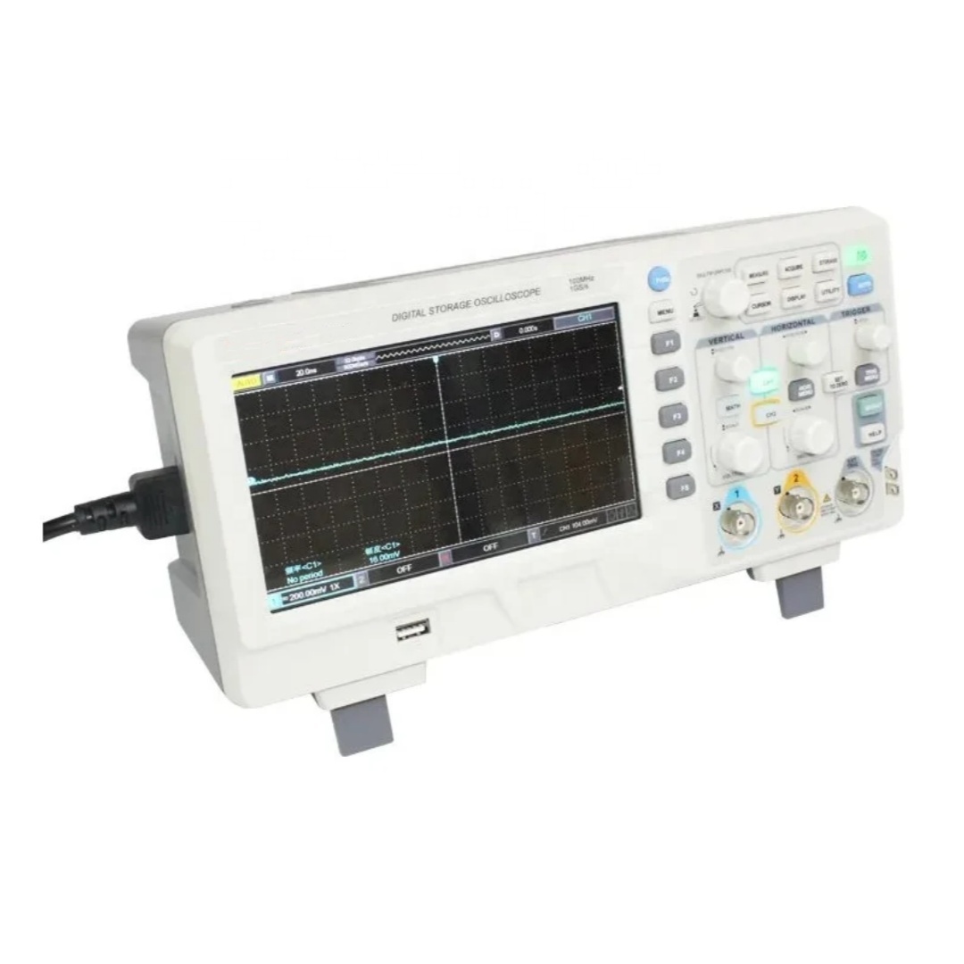 جهاز راسم ذبذبات رقمي ثنائي ال - مراجعة Digital Storage Oscilloscope 100Mhz وسعره