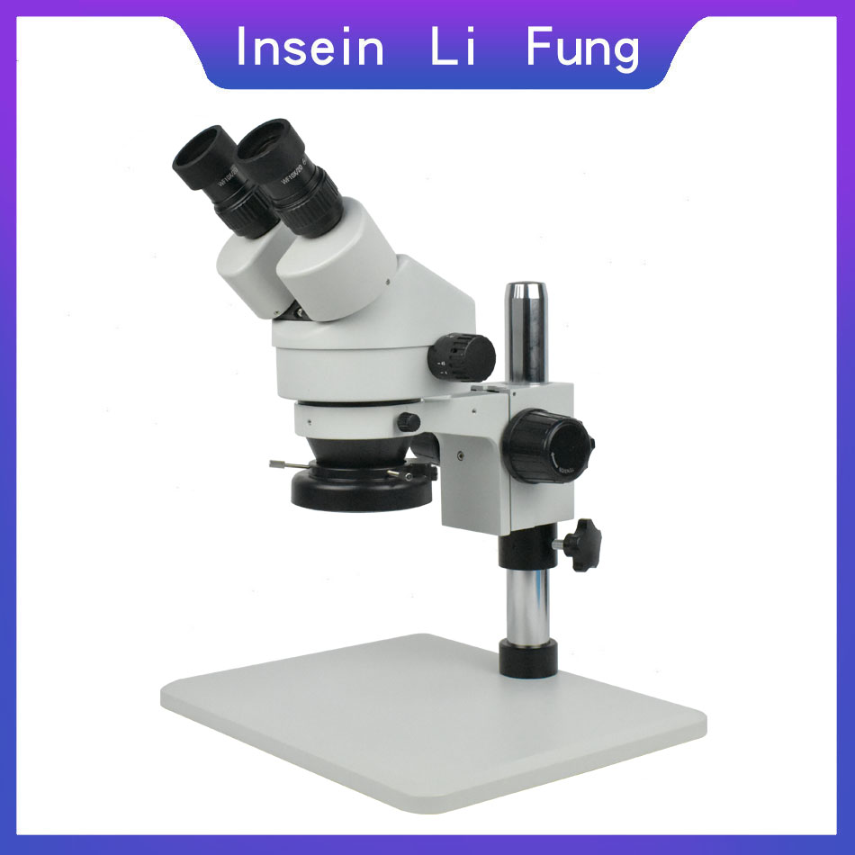 الصناعية ستيريو مجهر المجهر 3. - مراجعة Stereo Trinocular Microscope Pcb وسعره