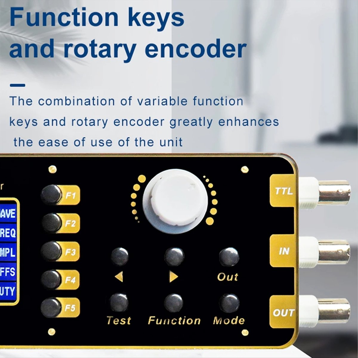 M85K QLS325S 2.4 بوصة DDS وظيف - مراجعة Function Arbitrary Waveform Generator وسعره