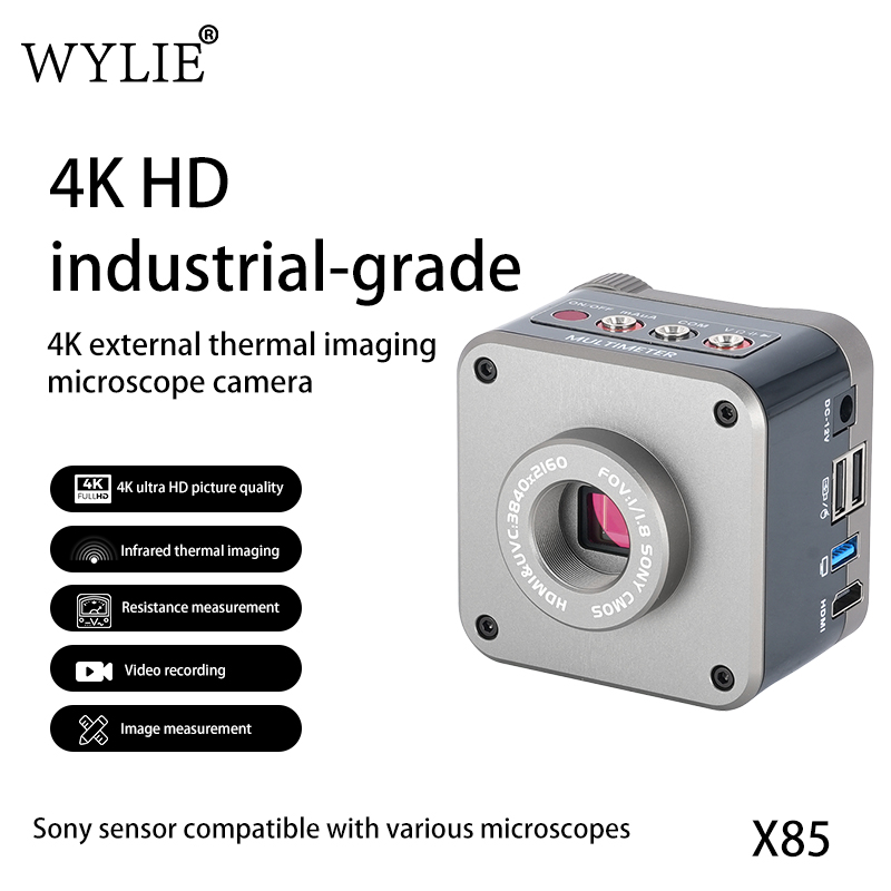 كاميرا مجهر WYLIE X85 بدقة 4K  - مراجعة Thermal Imaging Camera Pcb Repair وسعره
