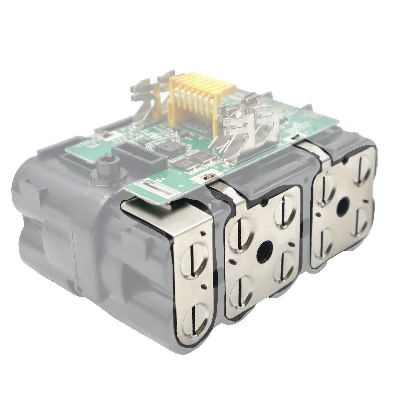 حافظة بطارية 18650 مع لوحة توص - مراجعة Spot Welder 18650 Battery Pack وسعره