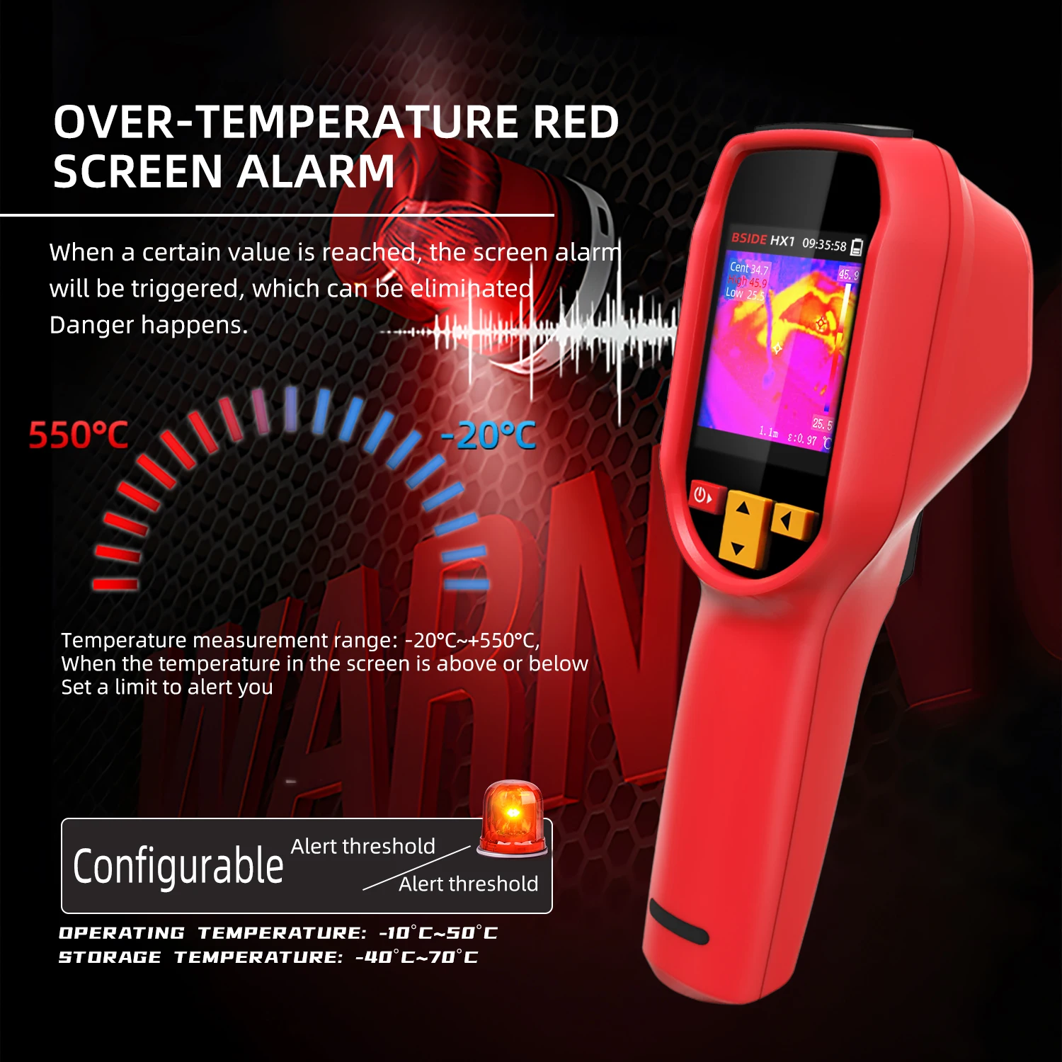 كاميرا تصوير حراري BSIDE HX1 2 - مراجعة Thermal Imaging Camera Pcb Repair وسعره