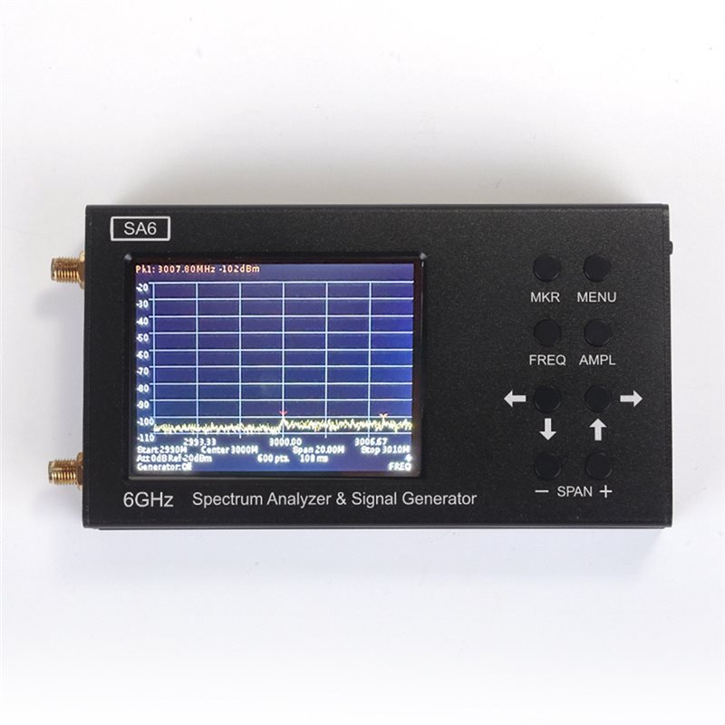 محلل طيف محمول B23B SA6 مع مصد - مراجعة Signal Generator Spectrum Analyzer وسعره