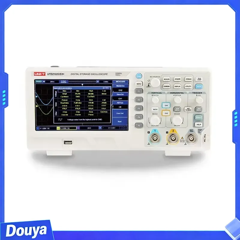 جهاز راسم إشارات رقمي ثنائي ال - مراجعة Digital Storage Oscilloscope 100Mhz وسعره