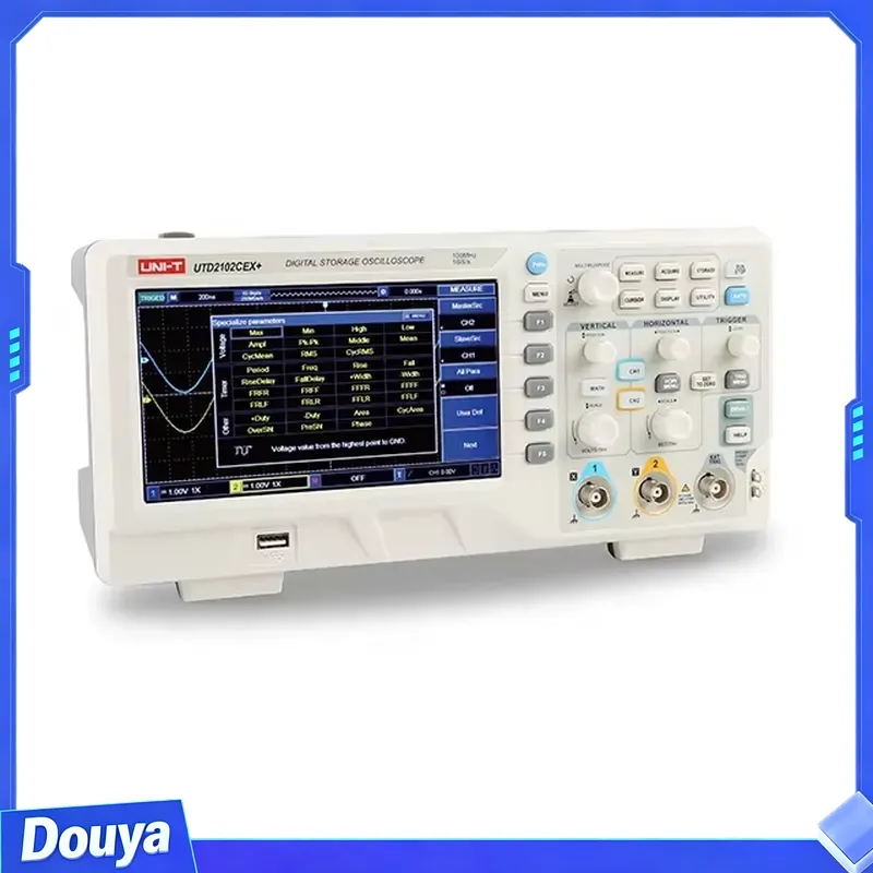 جهاز راسم إشارات رقمي ثنائي ال - مراجعة Digital Storage Oscilloscope 100Mhz وسعره