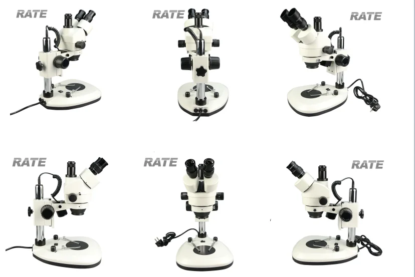 مجهر صناعي ثلاثي العينية بتكبي - مراجعة Stereo Trinocular Microscope Pcb وسعره