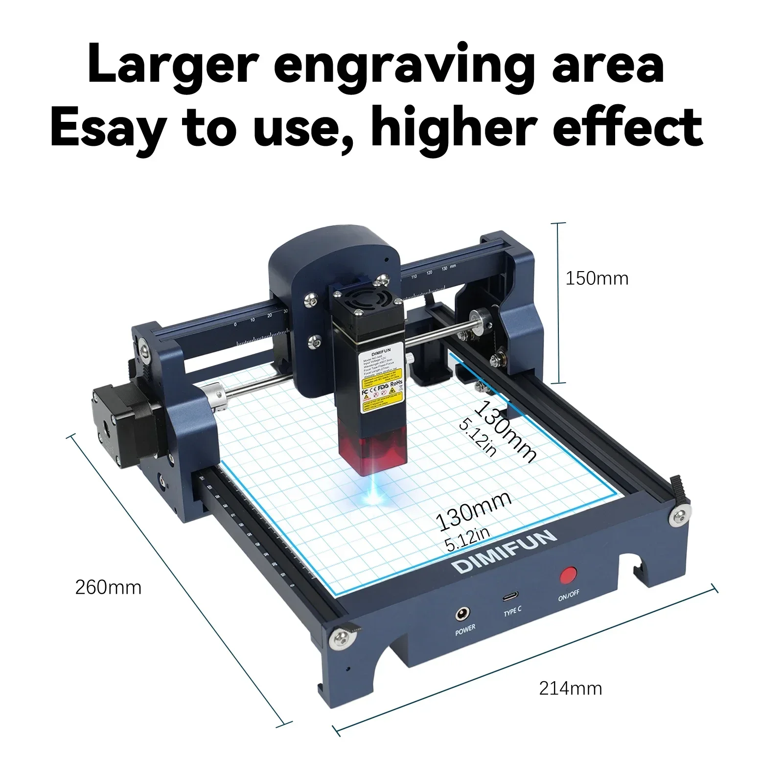 ماكينة الحفر بالليزر الصغيرة ا - مراجعة Mini Laser Engraver Cnc Router وسعره