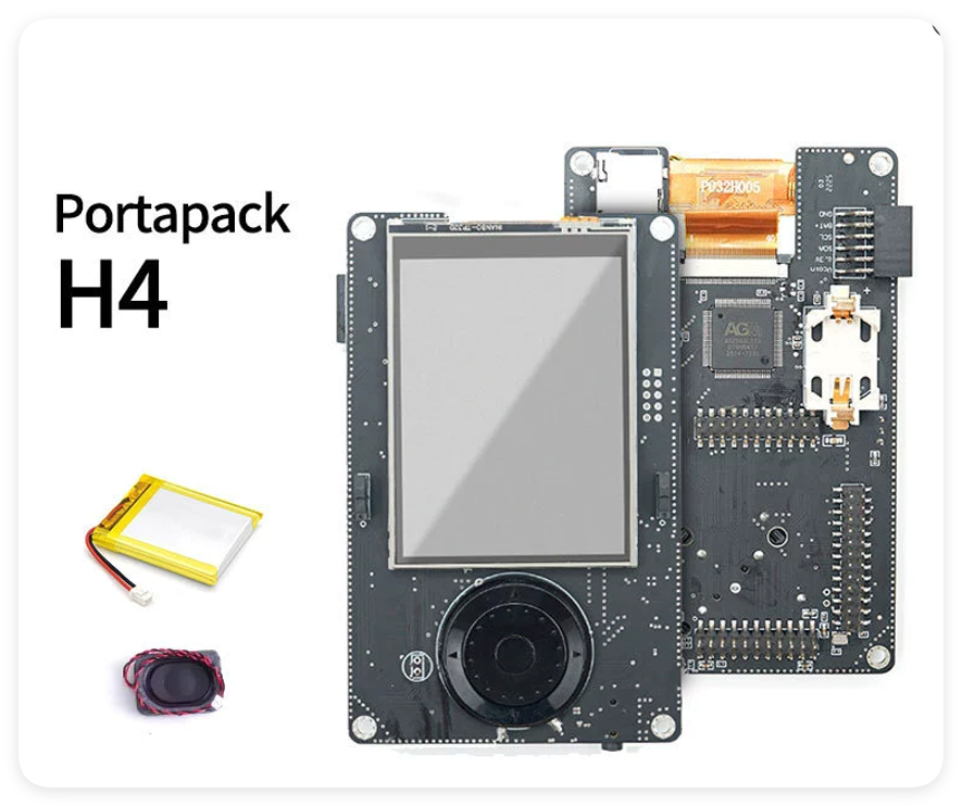 لوحة عرض Portapack H4 لجهاز Ha - مراجعة Sdr Software Defined Radio Hackrf وسعره