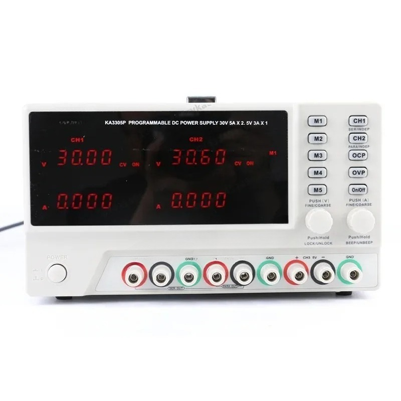 مصدر طاقة رقمي ثلاثي خطي قابل  - مراجعة Linear Lab Power Supply Adjustable وسعره