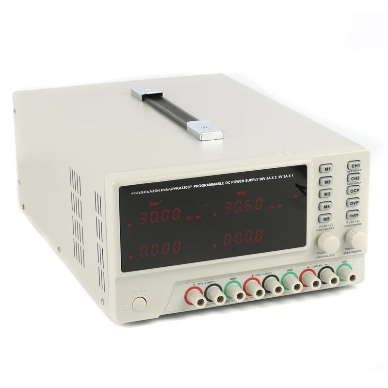 مصدر طاقة رقمي ثلاثي خطي قابل  - مراجعة Linear Lab Power Supply Adjustable وسعره