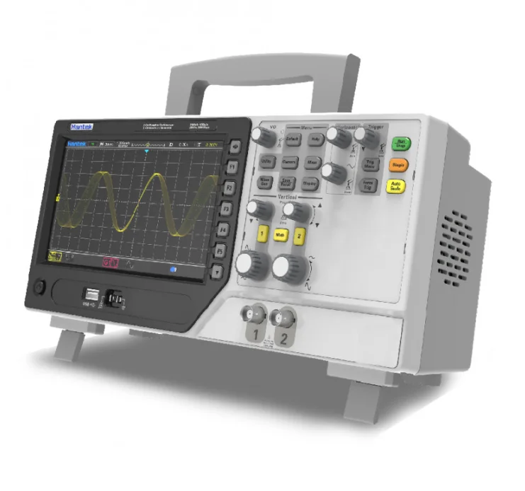 Hantek Dpo6104b راسم الذبذبات  - مراجعة Digital Storage Oscilloscope 100Mhz وسعره