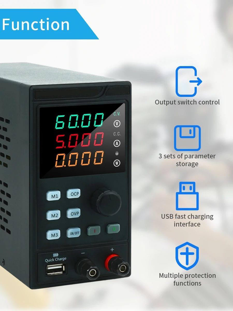 مقعد MYAMI قابل للتعديل مزود ط - مراجعة Programmable Dc Power Supply 30V 10A وسعره