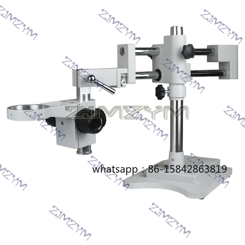 حامل عالمي مزدوج الذراعين للمج - مراجعة Stereo Trinocular Microscope Pcb وسعره